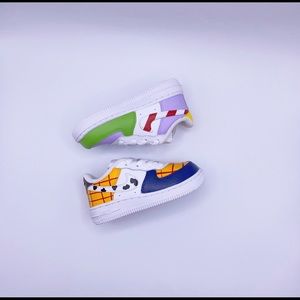 Custom kids Air Force 1s